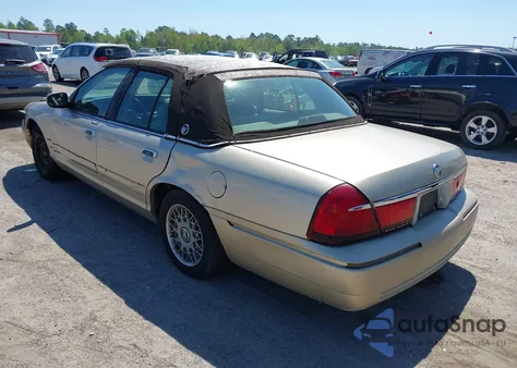 1999 Mercury Grand Marquis Gs из США, поврежденный, VIN 2MEFM74W4XX608720